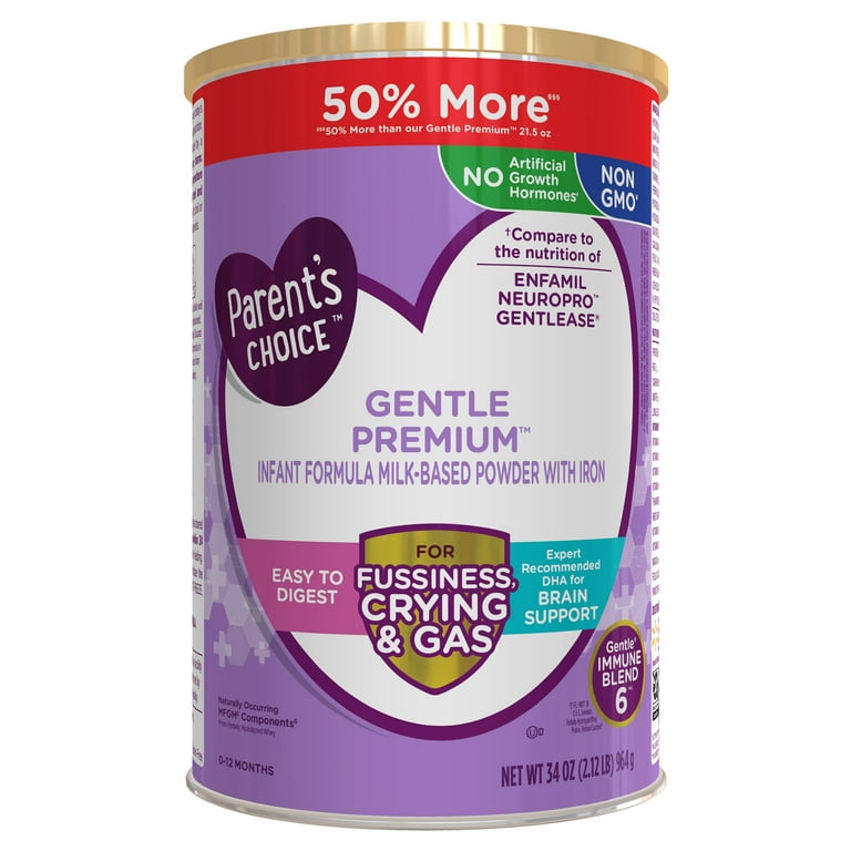 https://i5.walmartimages.com/seo/Parent-s-Choice-Gentle-Premium-Baby-Formula-For-Fussiness-Gas-and-Crying-34-Ounces_33bc8255-d1bd-43dc-8c68-a89ef3b8f2d5.774401875d7be2845a8f4a71720a9076.jpeg?odnHeight=768&odnWidth=768&odnBg=FFFFFF