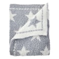 thumbnail image 1 of Parent's Choice Gray Cozy Reversible Stars Infant Blanket, Unisex, Polyester, 1 of 13