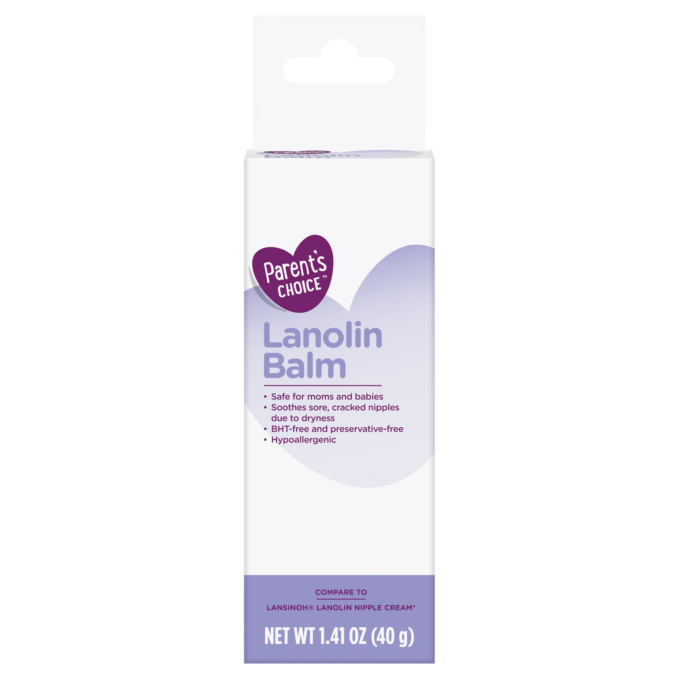 Parent's Choice Lanolin Nipple Balm for Breastfeeding Mothers