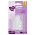 thumbnail interactive-video image 1 of Parent's Choice Medium Flow Bottle Nipples, 3 Pack, 1 of 9