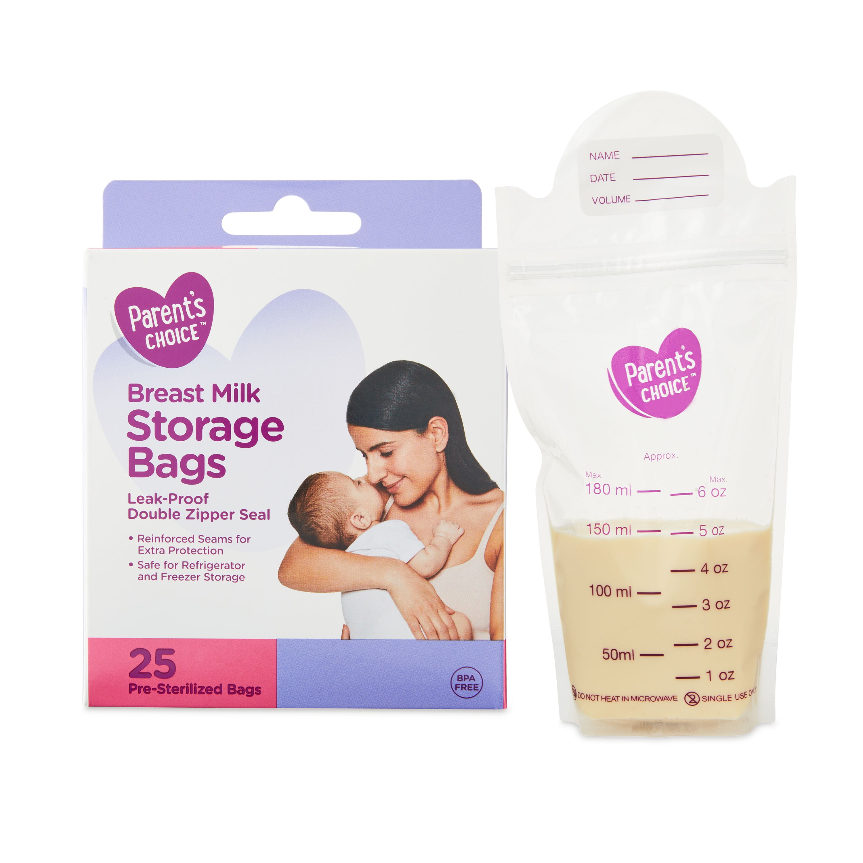 Breast Milk Storage Bags (25pk) – New Beginnings
