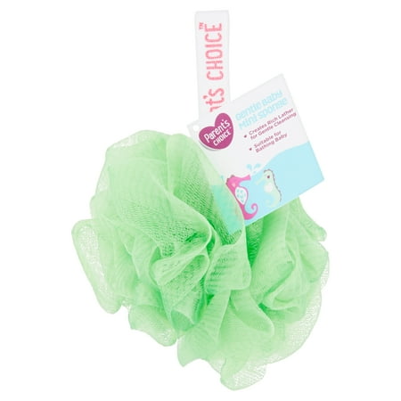 Parent's Choice Mini Gentle Bath Loofah, Bath Sponge for Babies, Color May Vary, for Infants, 1 Count