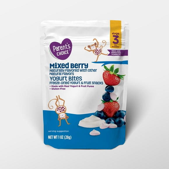 Parents Choice Mixed Berry Feeze Dried Yogurt and Fruit Snacks
