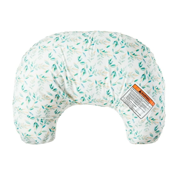 Parent’s Choice Nursing Pillow, Polyester, Green Leaf Design