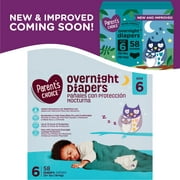 Parent's Choice Overnight Diapers, Size 6, 58 Diapers