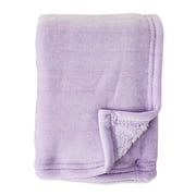 Parent's Choice Pastel Lilac Purple Cozy Chenille Blanket, 30 in x 40 in