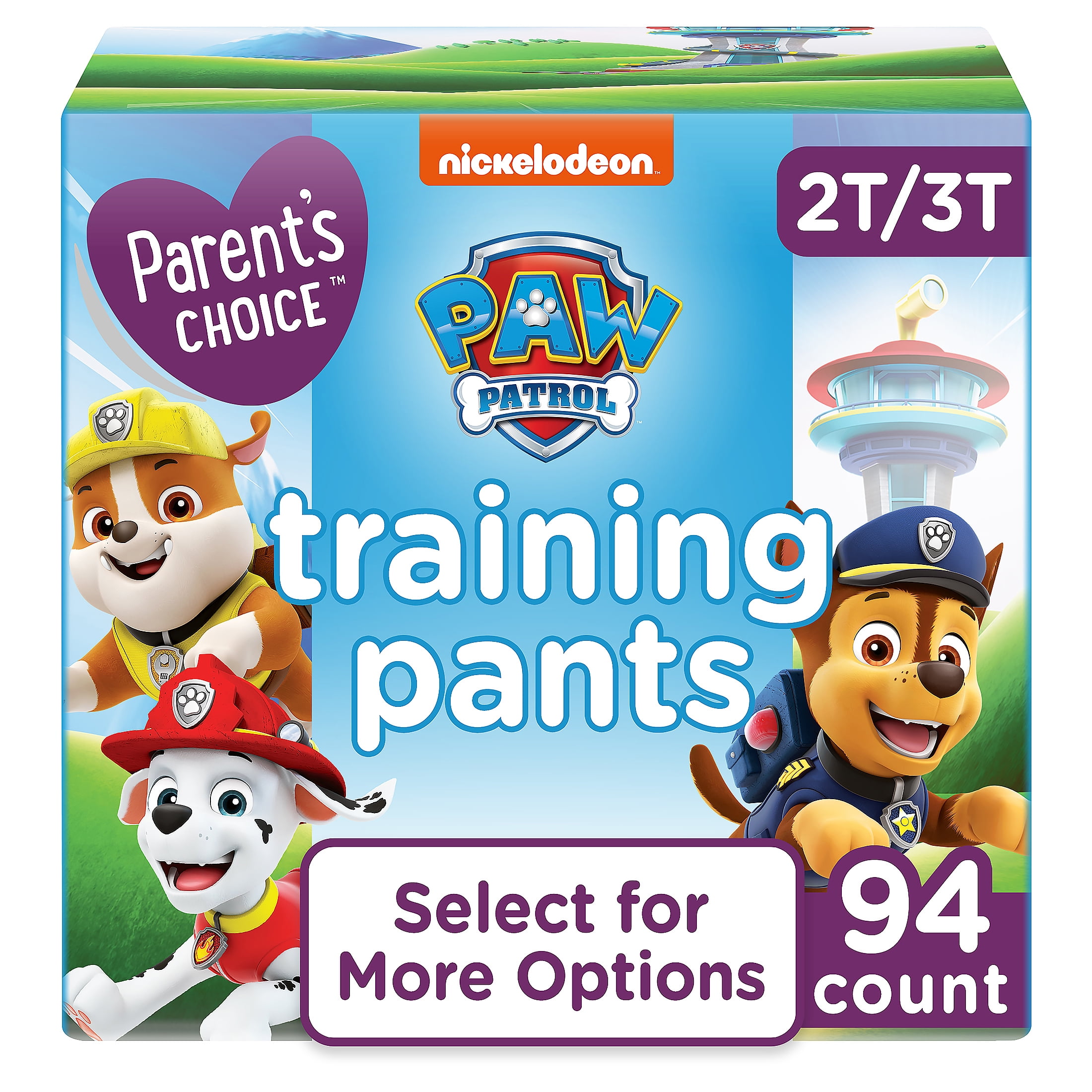 Parent's Choice Paw Patrol Boys Training Pants 2t-3t (44 units