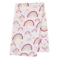 thumbnail image 1 of Parent's Choice Plush Baby Blanket, Rainbows, Infant Girl, Pink, 30 in x 36 in, 1 of 13