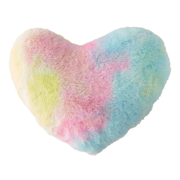 Parent's Choice Plush Tie-Dye Heart Shape Toddler Pillow, 1 count