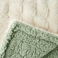 thumbnail image 1 of Parent's Choice Premium Plush Ivory Blanket with Faux Sherpa Lining, for Baby and Toddler, 30" x 40", 1 of 7