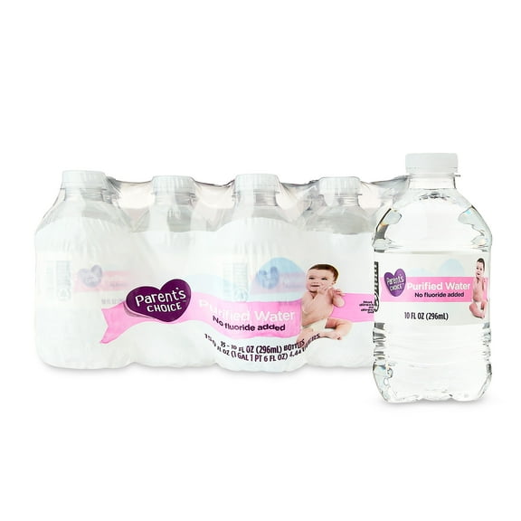 Parent's Choice Purified Water, 10 oz, 15 Pack Bottles
