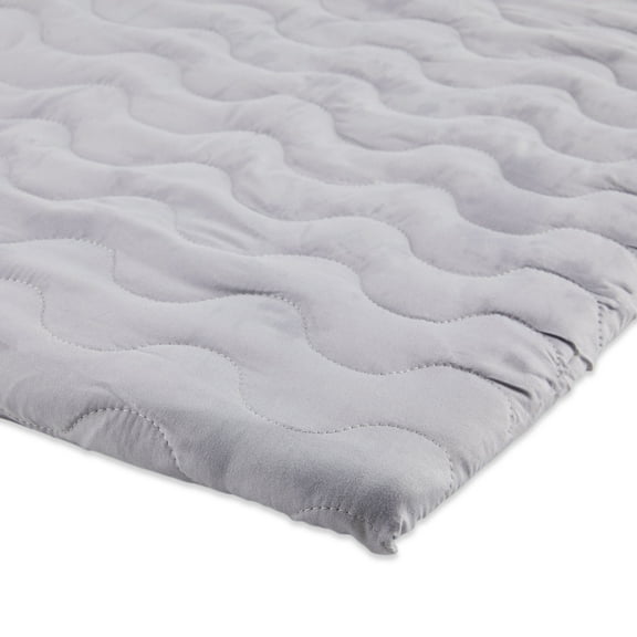 Parent’s Choice Quilted Playard Mattress Cover, Gray