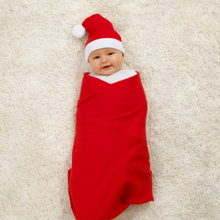【値下げ中‼】ファミリア他 行動観察5点セット Parent's Choice Red Santa Xmas Swaddle Set, Swaddle Baby
