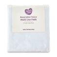 thumbnail image 1 of Parent's Choice Reversible Fleece Multi Use Pads, White, 36" x 27", 2 Pack, 1 of 6