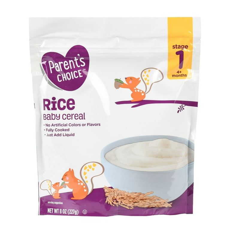 Stage 1 2025 rice cereal