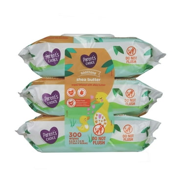 Parent's Choice Shea Butter Baby Wipes, 300 Count (Select for More Options)