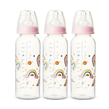 Parent's Choice Standard Neck Bottle, 9 fl oz, Newborn 0+ Months, 3 Pack