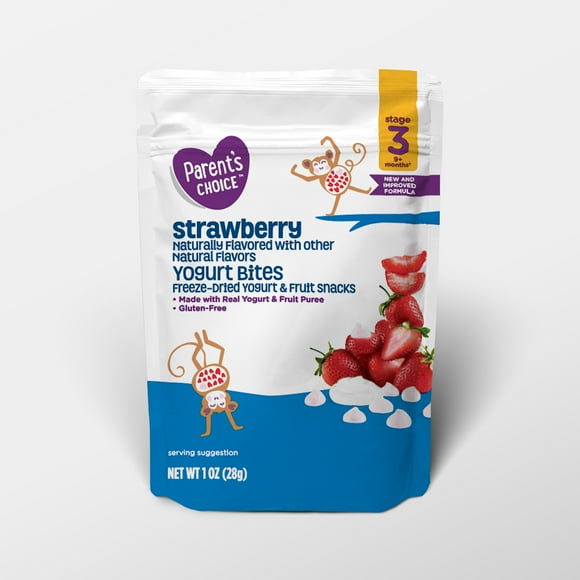 Parents Choice Strawberry Freeze Dried Yogurt and Fruit Snacks