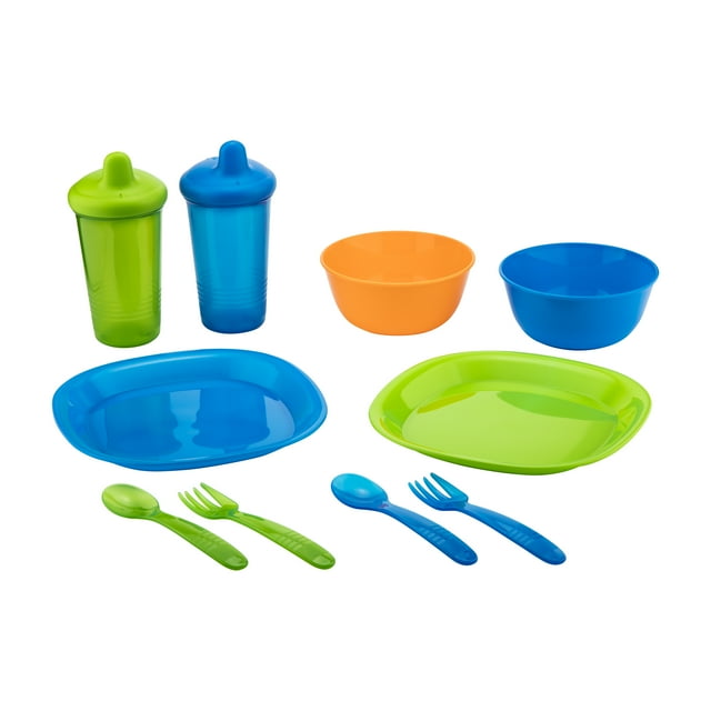 Parent's Choice Tableware Set 10PK, Multiple Colors
