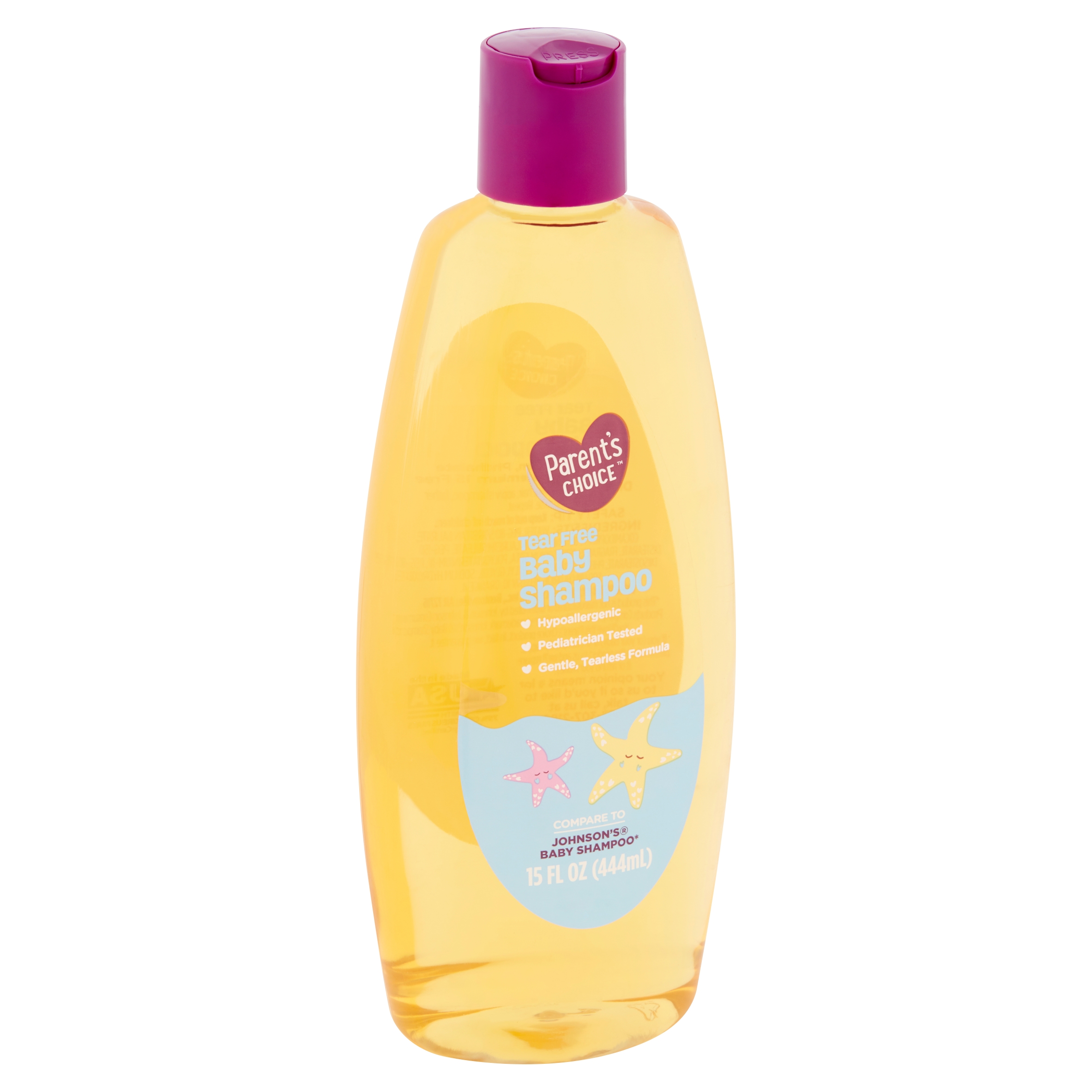 Parent's Choice Tear-Free Shine Enhancing Baby Daily Shampoo, 15 fl oz - image 1 of 9