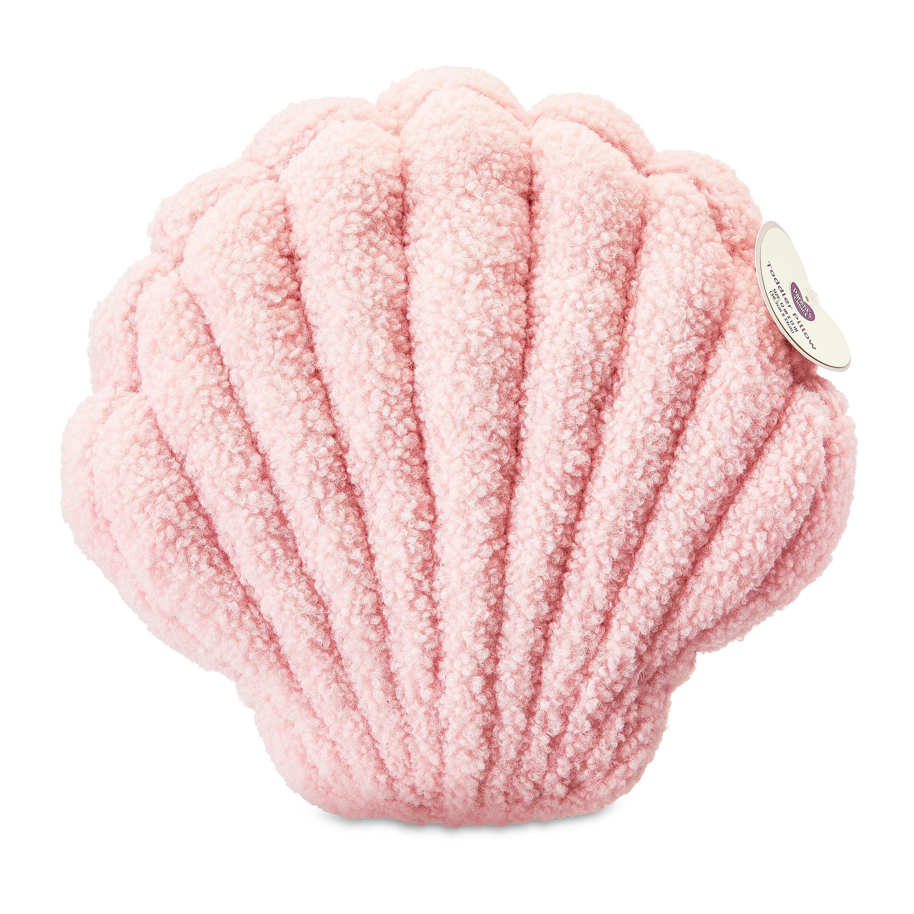 Parent's Choice Toddler Decorative Shell Pillow, Pink, 1 Count