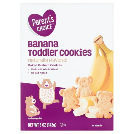 Parent's Choice Toddler Food, Banana Baby Snack, 5 oz Box