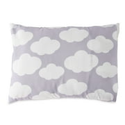 Parents Choice Toddler Pillow with Removable Pillowcase, Cloud Print, 1 Count