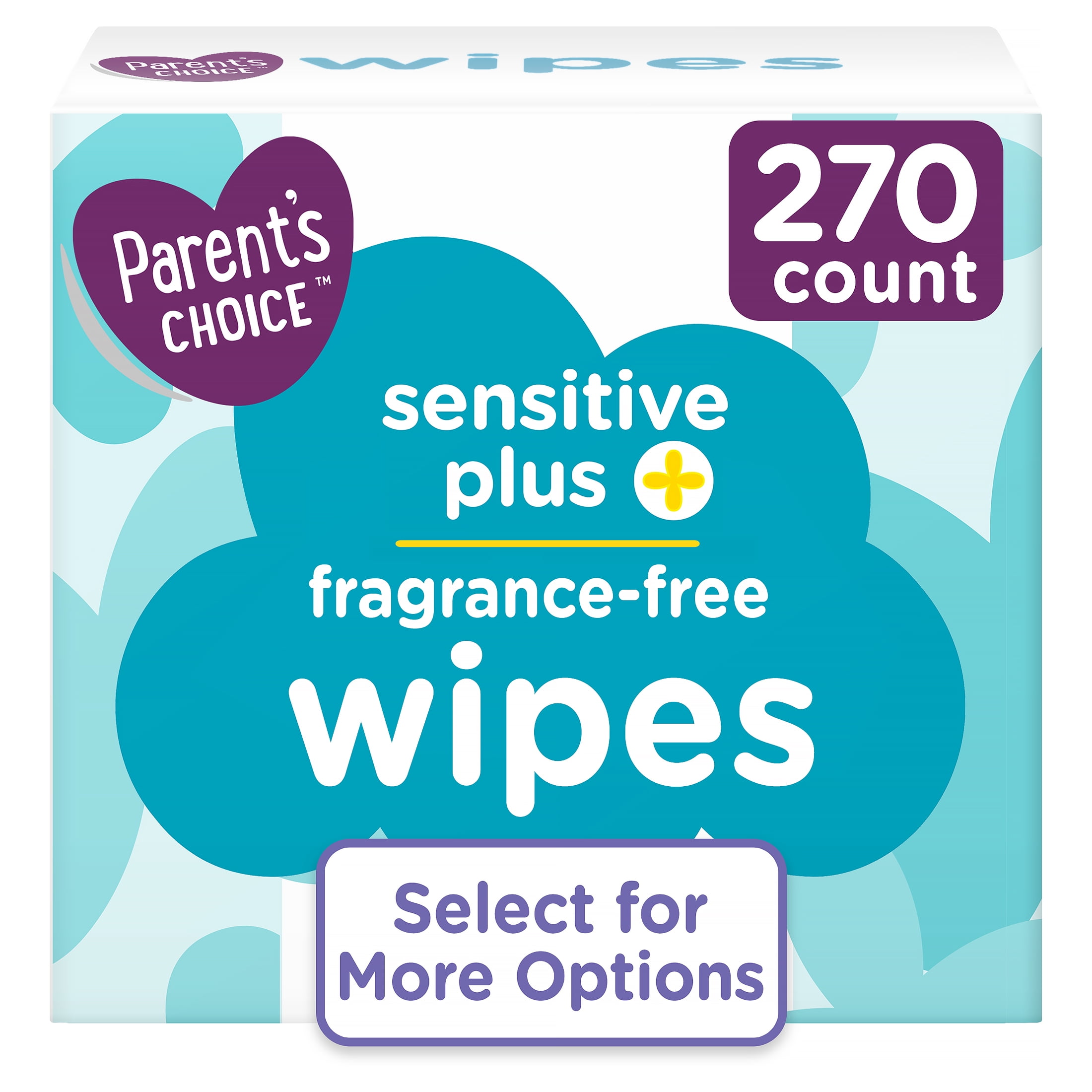 Parent's Choice Ultra-Sensitive Baby Wipes, 270 Count (Select for More Options)