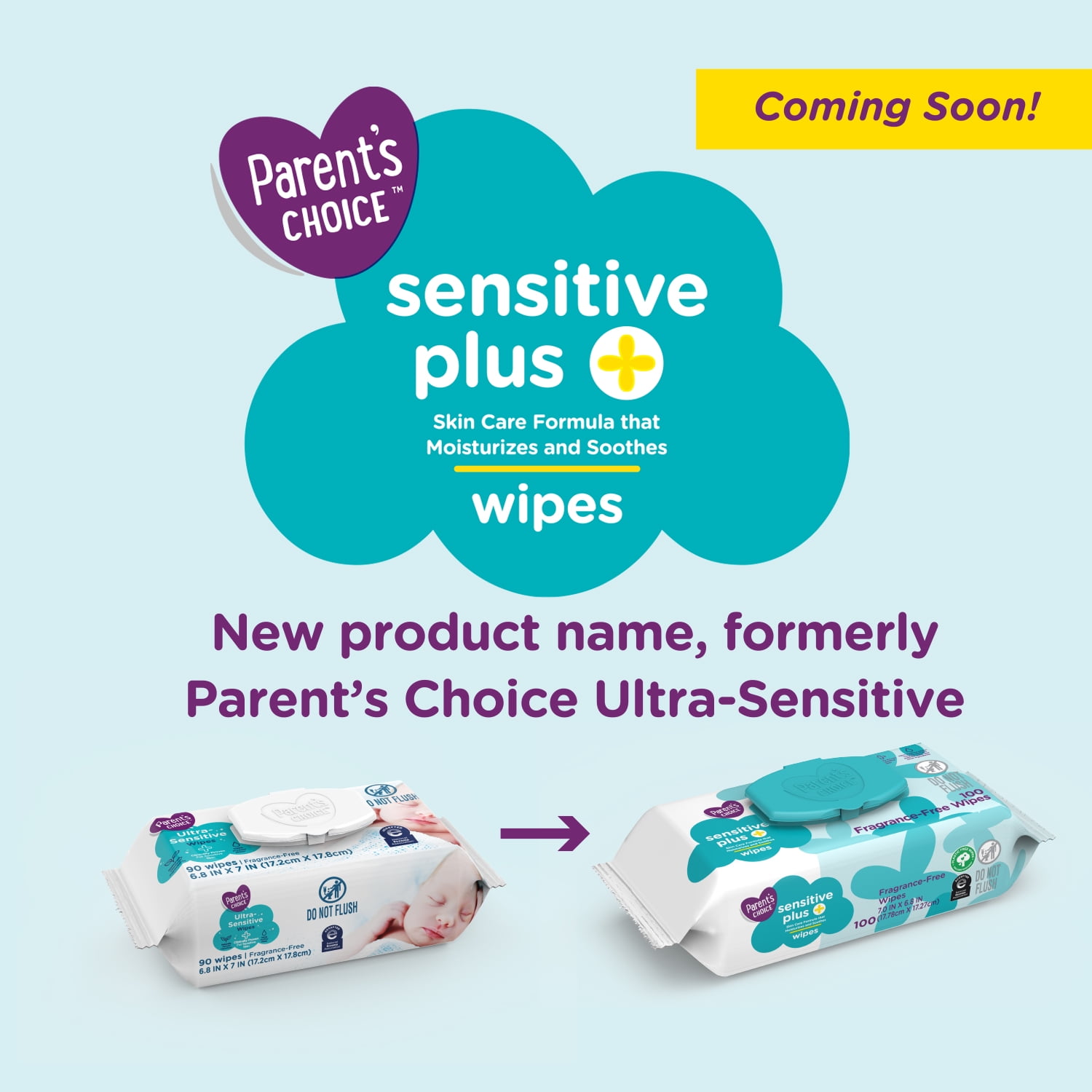 Parent's Choice Ultra-Sensitive Baby Wipes, 810 Count (Select for More