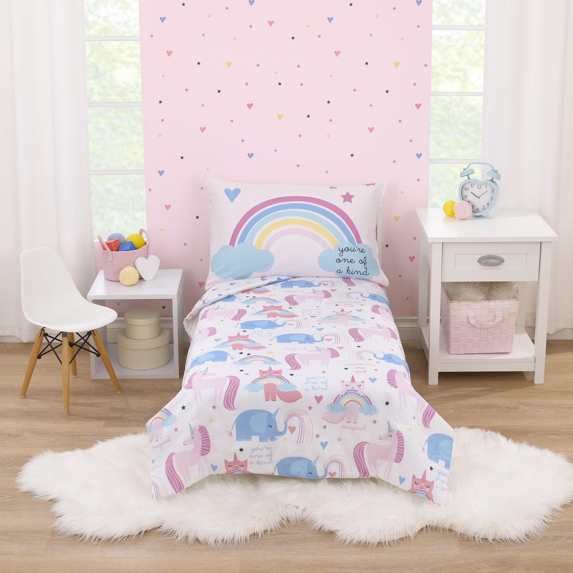 Girl bed sets at walmart sale