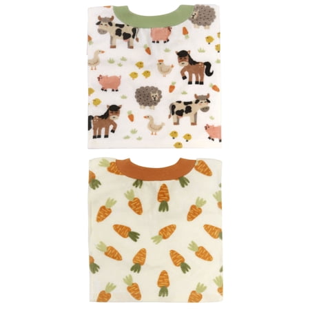 Parent's Choice Unisex 2 Pack Towel Bib