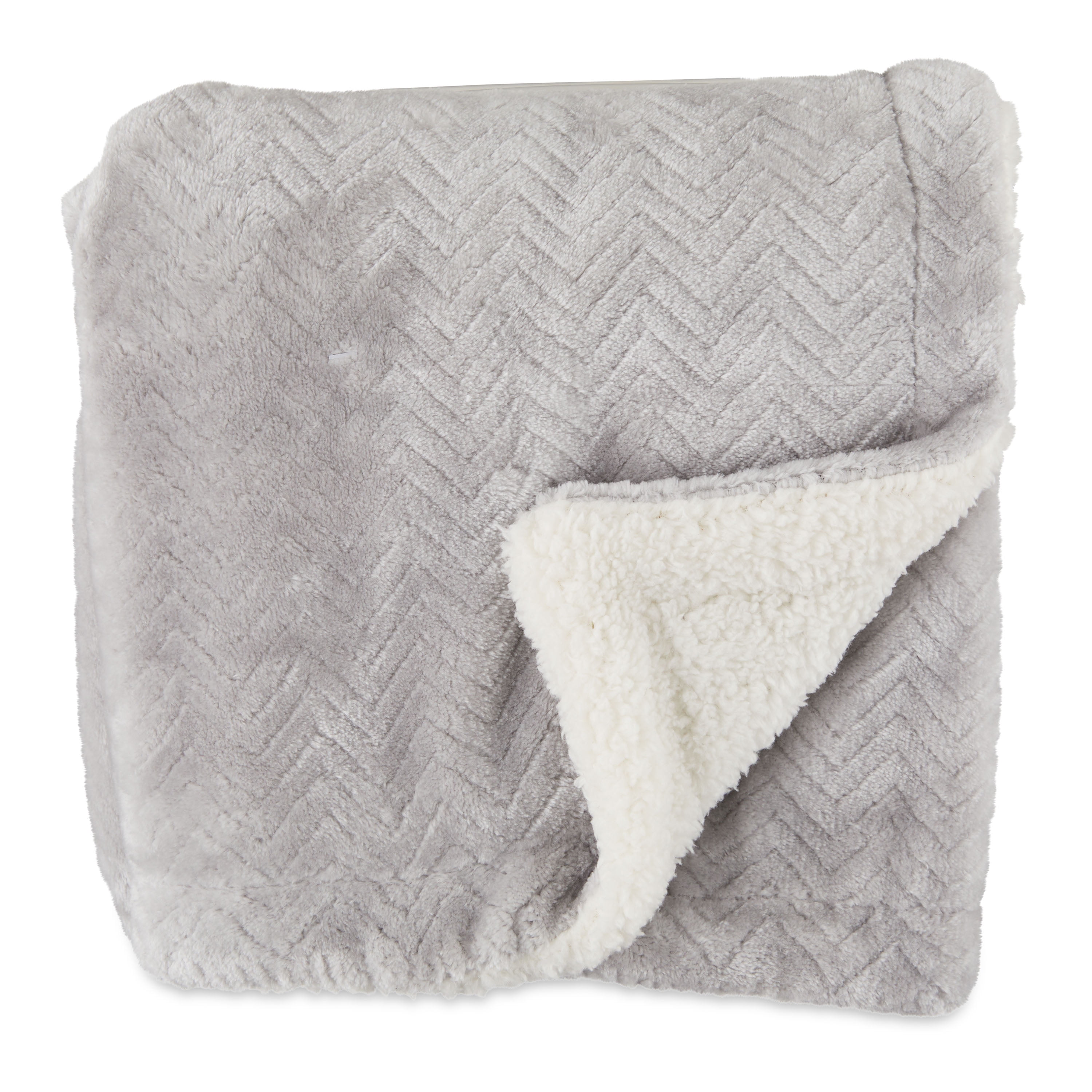 Parent's Royal Plush Blanket for Baby Boys and Girls, Gray, 30 x 40