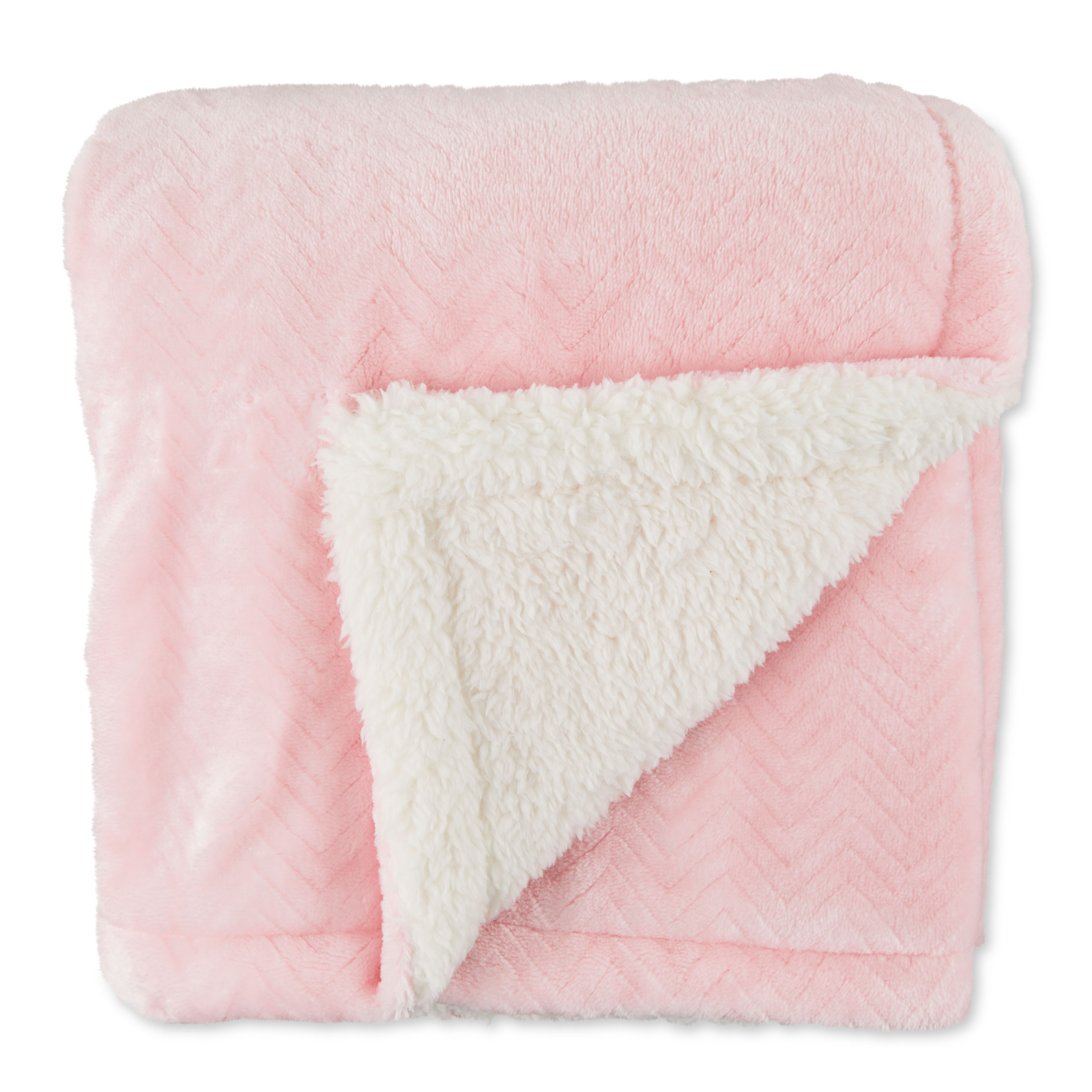 Parent's Royal Plush Blanket for Baby Girls, Pink, 30