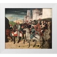 thumbnail image 1 of Parentino, Bernardo 29x26 White Modern Wood Framed Museum Art Print Titled - Procession of the Magi, 1 of 4