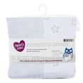 thumbnail image 1 of Parent's Choice Fitted Crib Sheets, Celestial Grey/White, 2-Pack, 1 of 5