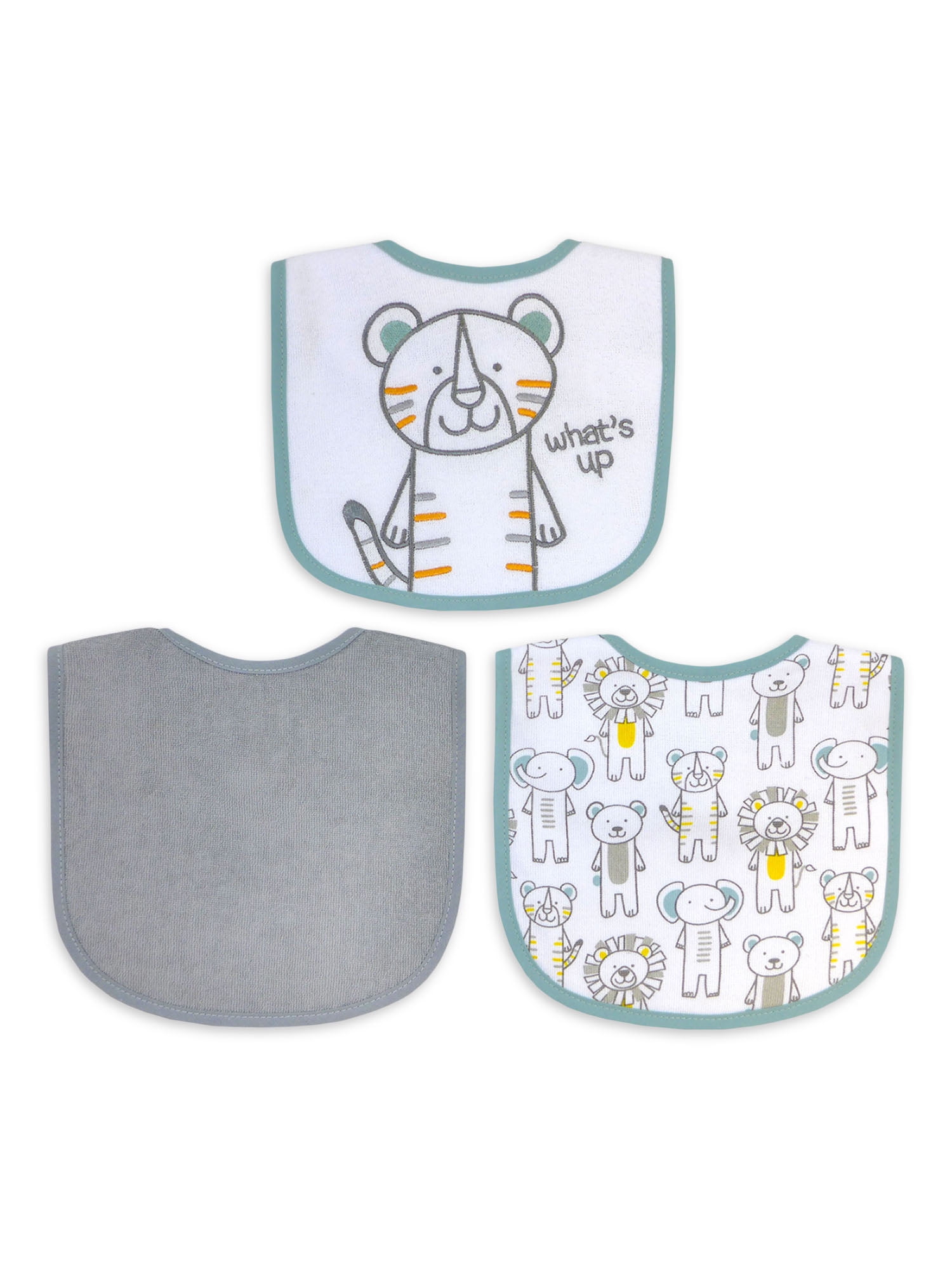 BIBS Try-It Collection 3-Pack Pacifier - Baby Blue - Athens Parent