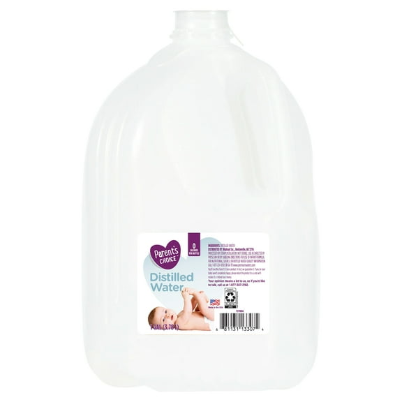 Parents Choice-Distilled Water 3 pk-1 Gallon Bottles Box