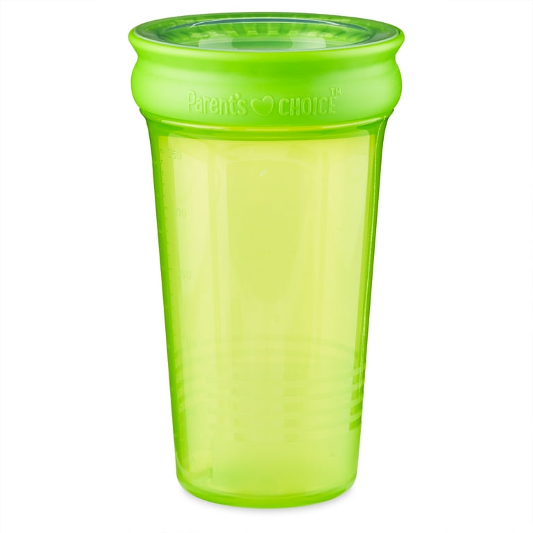 Parent`s Choice 360 Non-Spill Sippy Cup, fl oz, Count, Green