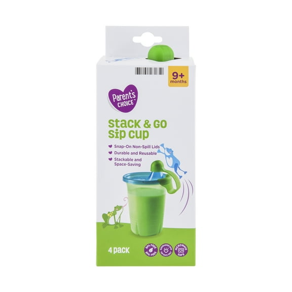 Parents Choice Parent`s Choice Sip Cup 4pk