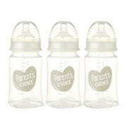 Parents Choice Wide Neck Bottles, 3 Pack, 9 fl oz