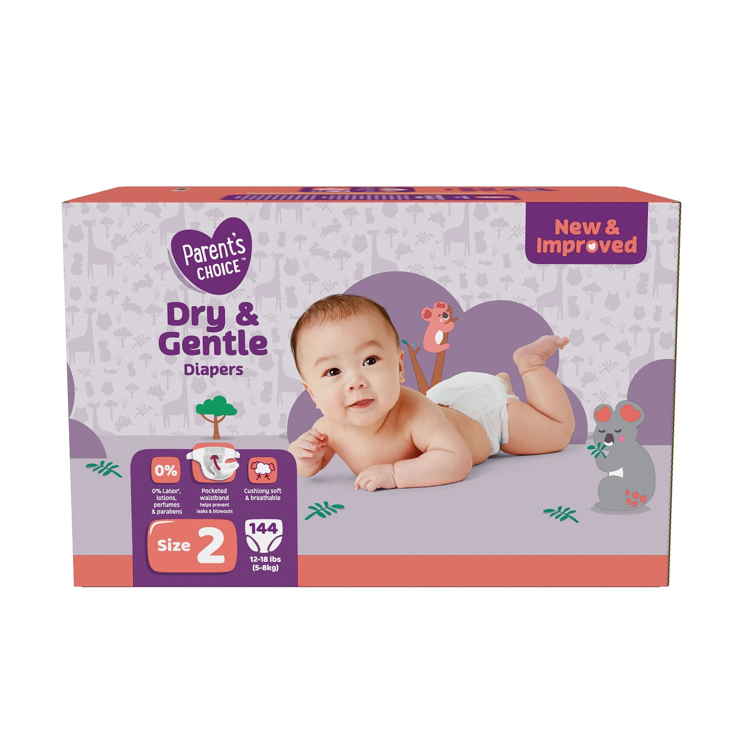 Parents Choice Pc Club Size 2 144 ct