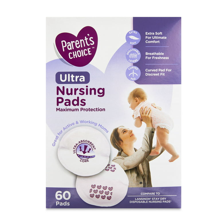 Parents Choice Pc Ultra Disposable Nursing Pads, 60ct