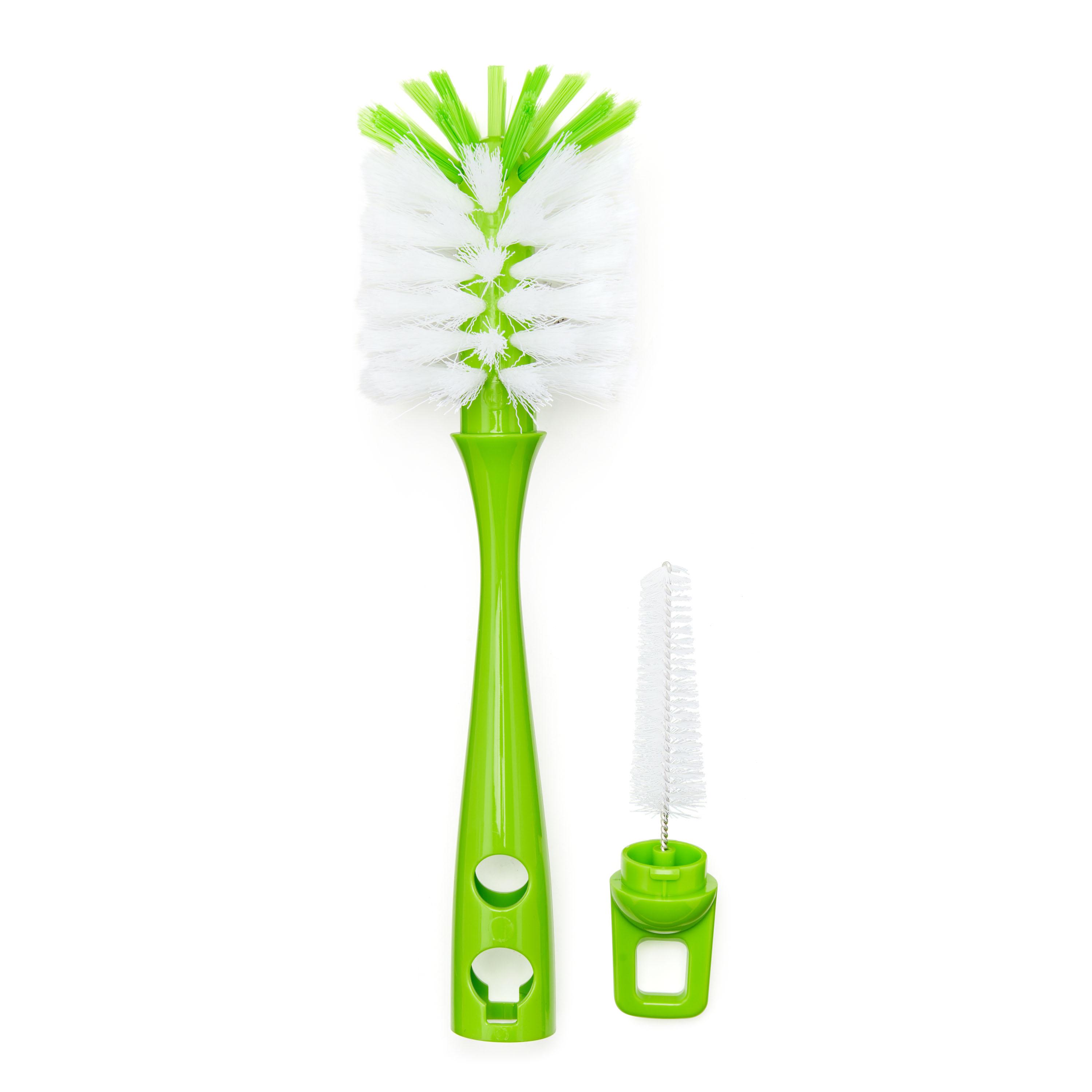 Parents Choice White & Green Bottle And Nipple Brush - image 1 of 7