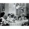 thumbnail image 1 of Parents Eating with Their Children Poster Print - 18 x 24 in., 1 of 1