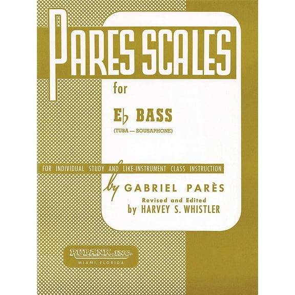 Pares Scales: E-flat Tuba (B.C.)
