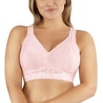 thumbnail image 1 of Parfait Adriana Banded Stretch Lace Wireless Bralette (P5482),38E,Petal Pink, 1 of 5