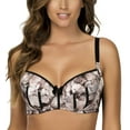 thumbnail image 1 of Parfait Charlotte Padded Underwire Bra (6901),28HH,Floral Shimmer - Floral Shimmer,28HH, 1 of 2