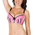 thumbnail image 1 of Parfait Charlotte Padded Underwire Bra (6901),28K,Wild Pink, 1 of 4