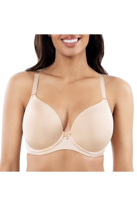 Elise Underwire Full Bust Everyday T-Shirt Bra, Bare, 38C