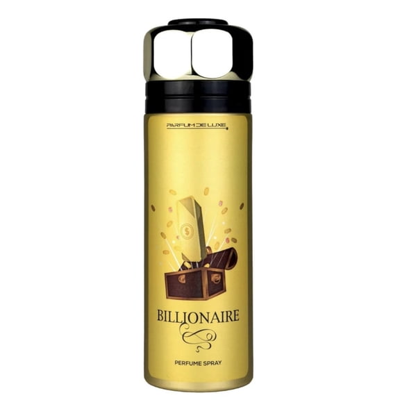 Parfum De Luxe Billionaire Long-Lasting Fragrance Cologne Spray, 6.76 fl oz